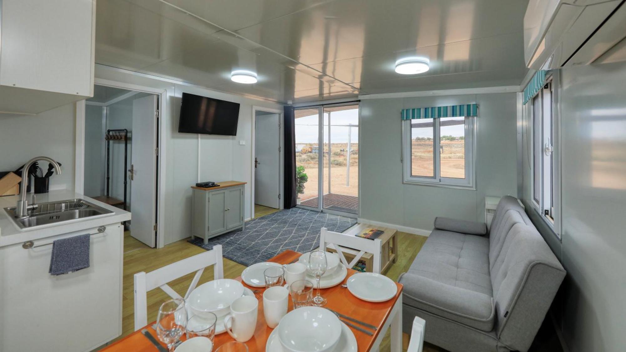 White Cliffs Self Contained Cabin Accommodation Exteriör bild